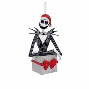 Hallmark Disney Jack Skellington in Present NBC Ornament NWT